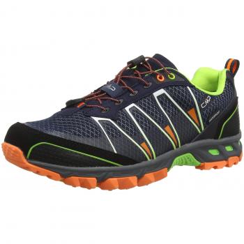 CMP Herren Altak Traillaufschuhe, Navy-Mint-Orange Fluo 42 EU