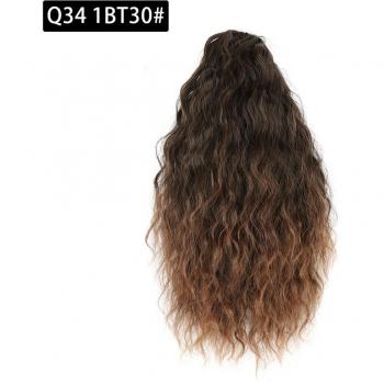 Peluca Extensión Cola de Caballo 10 con Clip de Envoltorio