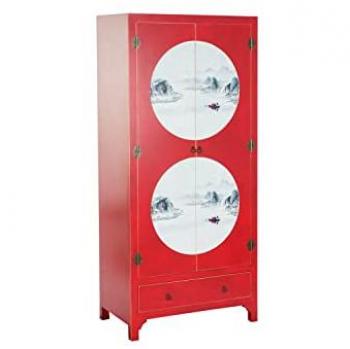 Armoire design rouge