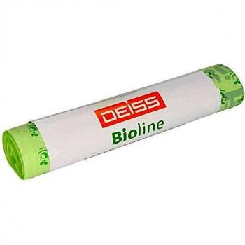 Bio-Müllbeutel DEISS Bioline 200 L, kompostierbar, 5 Stück