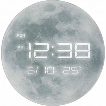MAG LED Uhr Luna 32cm Weiß