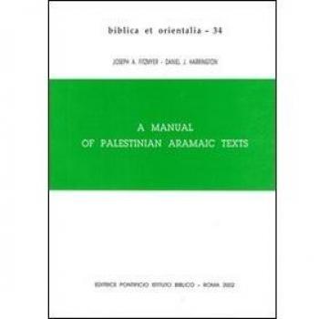 A Manual of palestinian aramaic texts