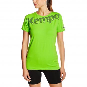 Hope Grün Damen T-Shirt Kempa Core Logo – XS
