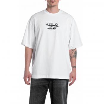 Homme T-Shirt Réplique Graphique Blanc