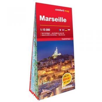 Marseille 1/15.000 (carte grand format laminée
