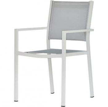 Fiam Aria Stapelsessel Aluminium/Textilene