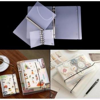 A5 Practical Spiral Notebook File Folder with 20 Holes