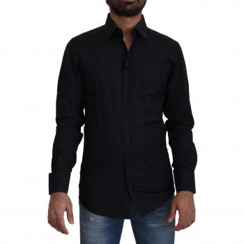 Dolce & Gabbana Chic Black Dress Shirt