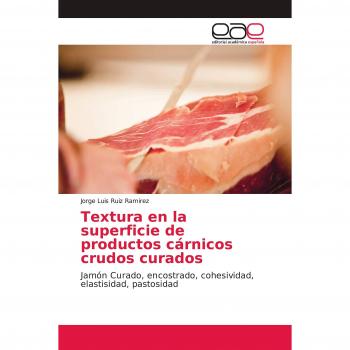 Textura en la superficie de productos cárnicos crudos curados: Jamón Curado, encostrado, cohesividad, elastisidad, pastosidad
