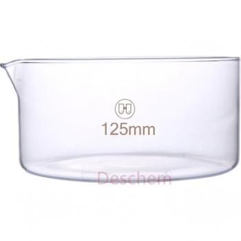 Heavy Wall Glass Crystallizing Dish 125mm x 60mm