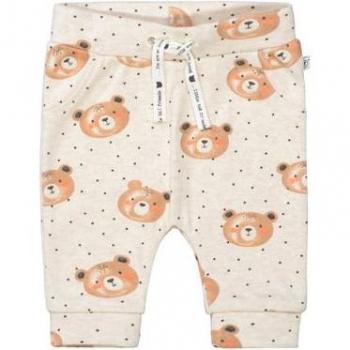 Staccato Pantalon beige à motifs chinés