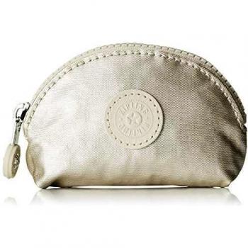 Kipling Baroe S, Cartera para Mujer, Dorado (Cloud Metal), 11.5x7x3 cm