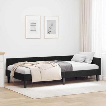 Velvet Corner Bed Frame 100x200 cm – VidaXL Edition