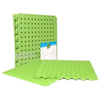 Alfombra de Goma Eva Puzzle Antideslizante Verde