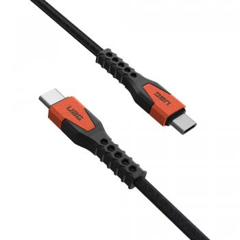 Kevlar Cable USB 2.0 UAG 1,5 m – Colorato Nero-Arancione