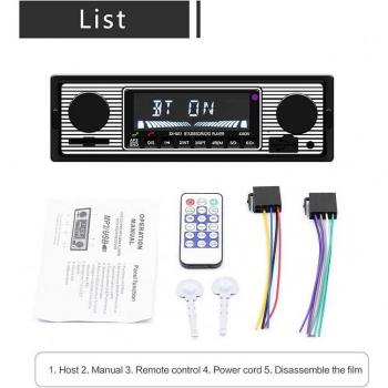 Digitales Bluetooth Radio für Auto, MP3, AUX, USB und FM Empfang