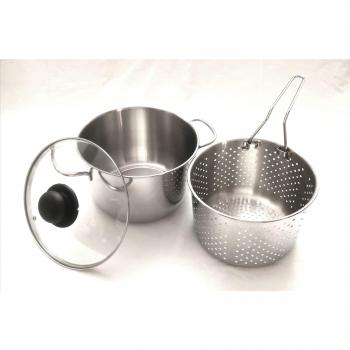 Frabosk Cuocipasta mit Edelstahl-Cestello 22 cm