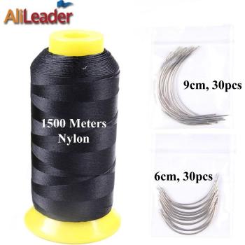 1500 Metre Weave Thread with 60 PCS Wig Making Needles