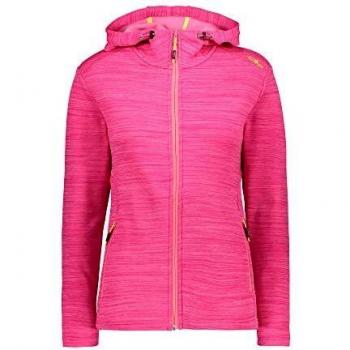 Pink Fleece Damenjacke mit Hood Power Stretch 30E9676