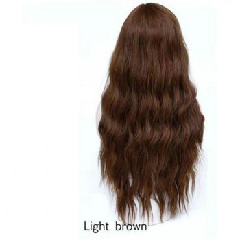 DIFEI Synthetic Long Curly Wig in Black and Blue
