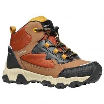 Sneaker Geox Magnetar Light Brown e Nero EU 32
