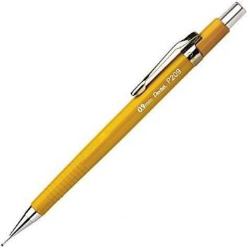 Porte-mines 0,9 mm jaune Pentel