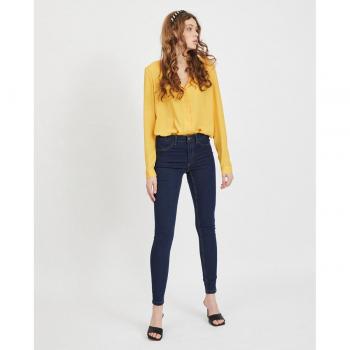 VILA Damen Skinny-Fit-Jeggings