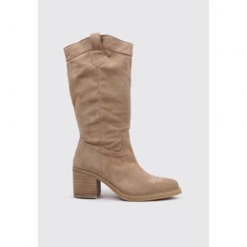 Bottes Vinaros de Sandra Fontan en Beige