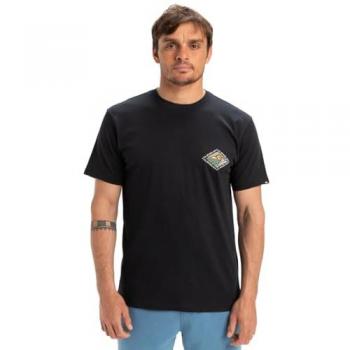 Quiksilver Baumwoll T-Shirt Schwarz