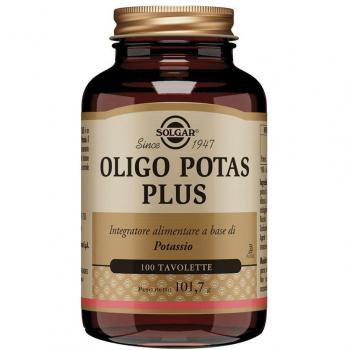 Solgar Oligo Potas Plus 100 tavolette