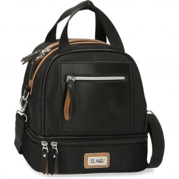 Bandolera Gourmet Térmico Negro El Potro