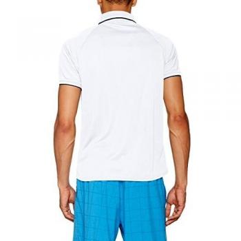 White Short Sleeve Polo by Umbro Torch for Men