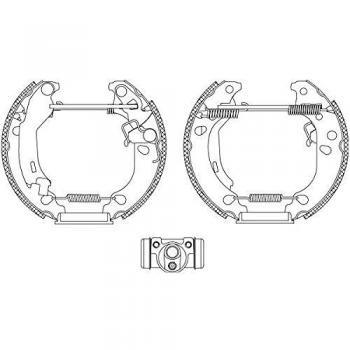 HELLA 8DB 355 004-891 Bremskomponenten