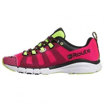 Enroute Damen Laufschuhe von Salming – Neutralschuh in Pink & Schwarz, Größe 40