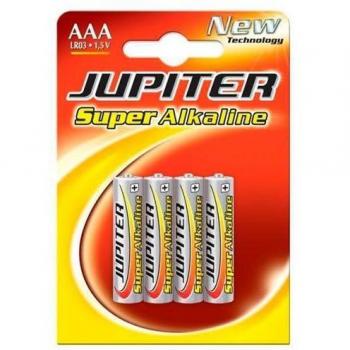 JUPITER PILA AAA LR03 ALCALINA (PACK DE 4 BLISTER DE 4 UNIDADES)