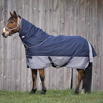 EQUITHÈME TYREX 600 D Thermodecke Navy/Grau (6'3