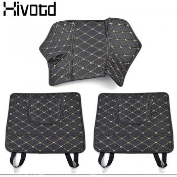 Tesla Modell 3 Leder Sitzschutz mit Stauraum