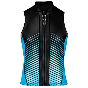 Giacca in Neoprene Senza Maniche Huub Aluna Nera e Blu