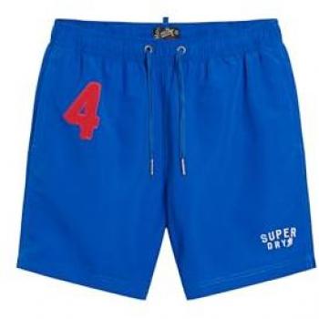 Bañador Superdry azul rojo 17 pulgadas S