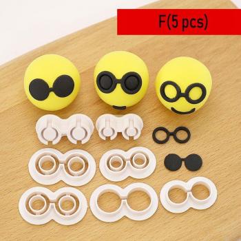 Eyelash Glasses Baking Molds