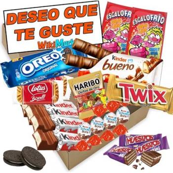 Sorpresa Dulce: Galletas y Chuches en una Caja