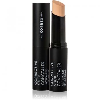 Correcteur Korres au Charbon Stick SPF30 3,5g