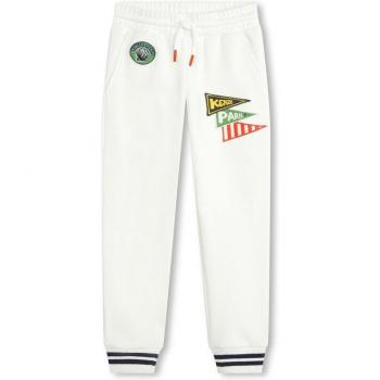 Kenzo Pantalon de sport enfant – Fille, Beige 12A