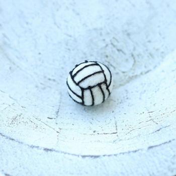 Rainbow Heart Baby Photography Prop: Needle Felted Wool Football