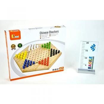 Dama cinese legno 31x28x0,4