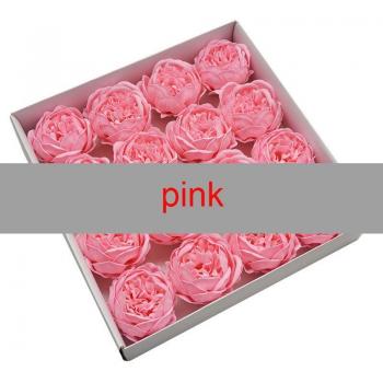 16pcs/box 8CM Soap Flower Heads for Valentine's Day