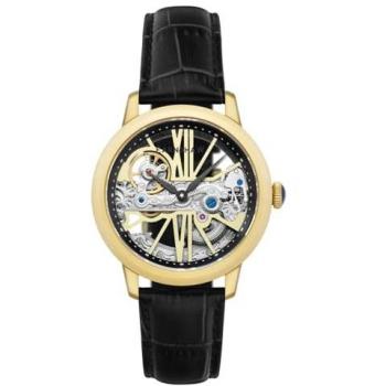 Earnshaw ES‑8287‑03 – Schwarz Skeleton Herrenautomatik
