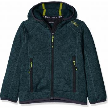 Jungen-CMP Strick-Fleece Jacke Pino 128 – Artikel 3H60844