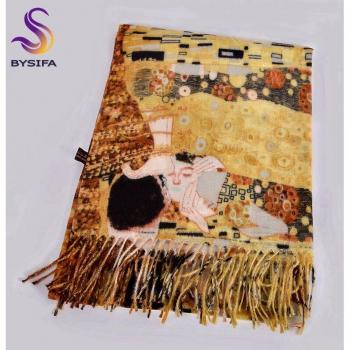 Bufanda cálida de pashmina para mujer
