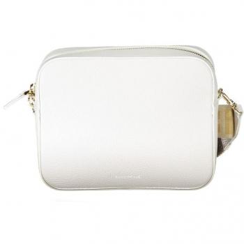 Coccinelle White Leather Adjustable Strap Handbag